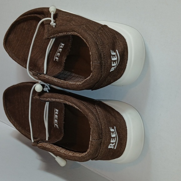Reef Men's Cushion Coast Lightweight brown Loafer Men's Shoes size 9 - Picture 7 of 9